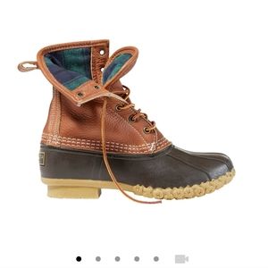LL Bean Chamois Fleece Lined Bean Boot